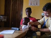 Helfen beim Screening der Patienten