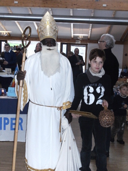 ein liberianischer Nikolaus