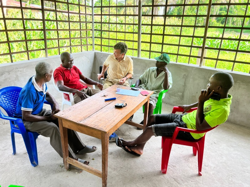 Treffen des leitenden Personals in Liberia